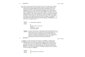 NRNP 6670 Midterm Exam (100% Correct Fall QTR)